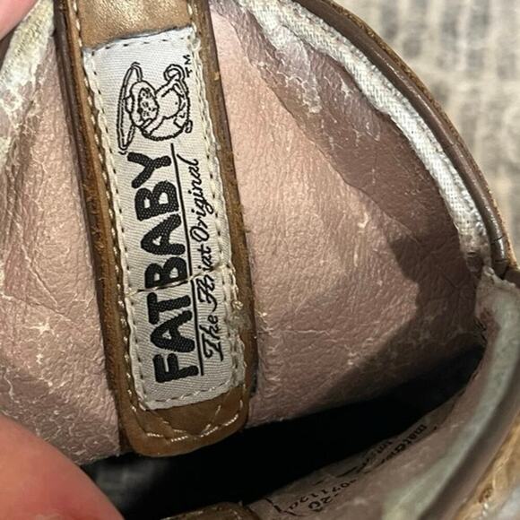 Ariat Youth Girls Fatbaby Boots Leather Mid-Calf 14829 Western Brown Size 6.5 B - Picture 8 of 10